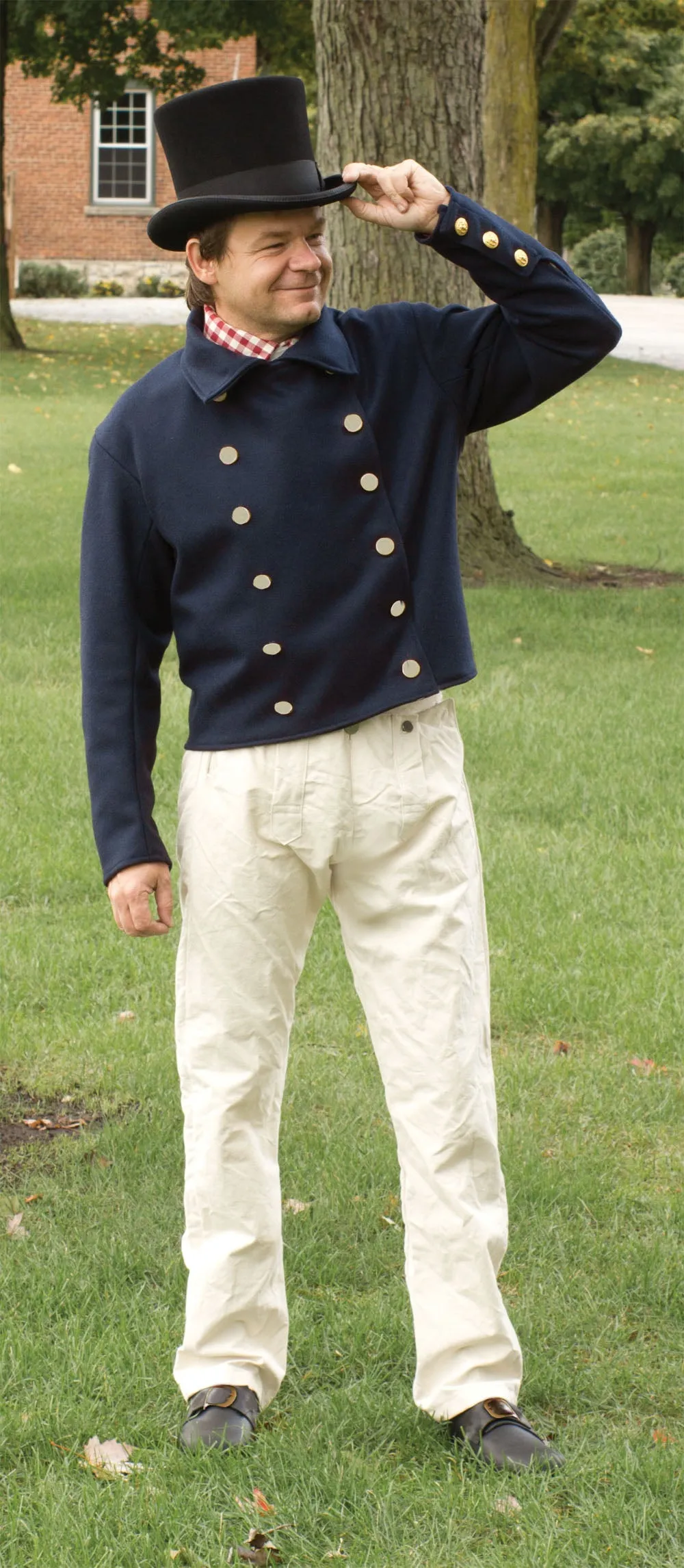 19th-Century Double-Breasted Sailor's Jacket