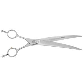 8" Premium Curve Left-Handed Grooming Shears by PetStore.Direct