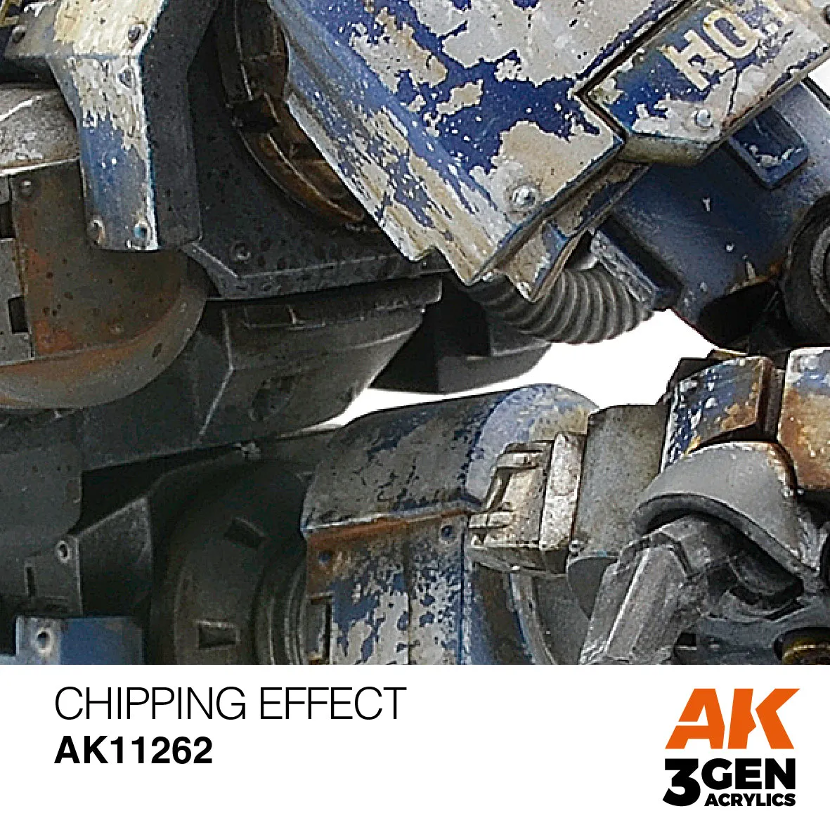 AK Interactive AK11262 3G Chipping Effects Paint 17ml