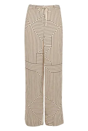 Angled Stripe Trouser