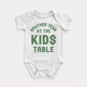 Another Year At The Kids Table Baby Bodysuit