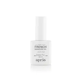 Apres French Manicure Gel Ombre: AB-130 Subway Tile White