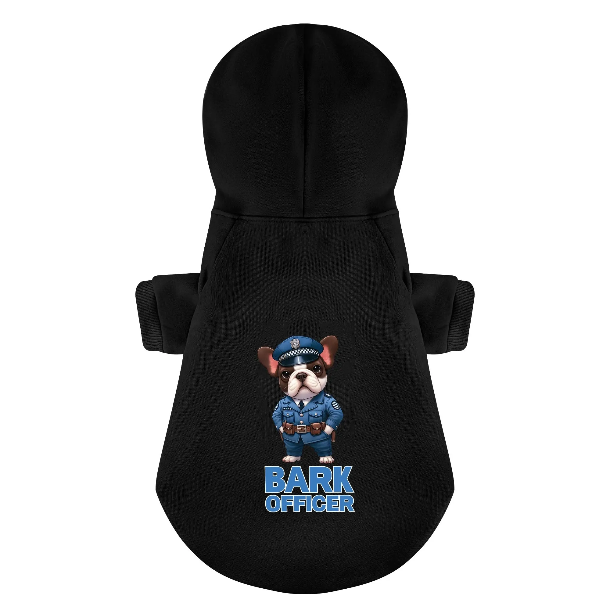 Bark Officer - Personalized French Bulldog Hoodies with Funny Quotes – Stylish, Cozy, and Premium 100% Cotton