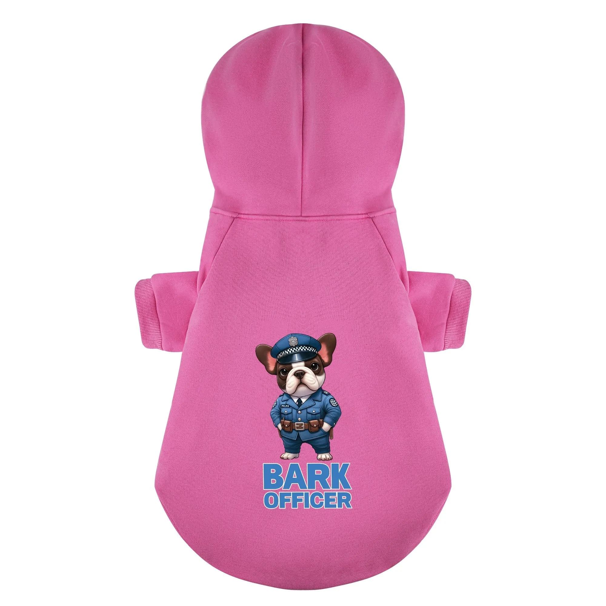 Bark Officer - Personalized French Bulldog Hoodies with Funny Quotes – Stylish, Cozy, and Premium 100% Cotton