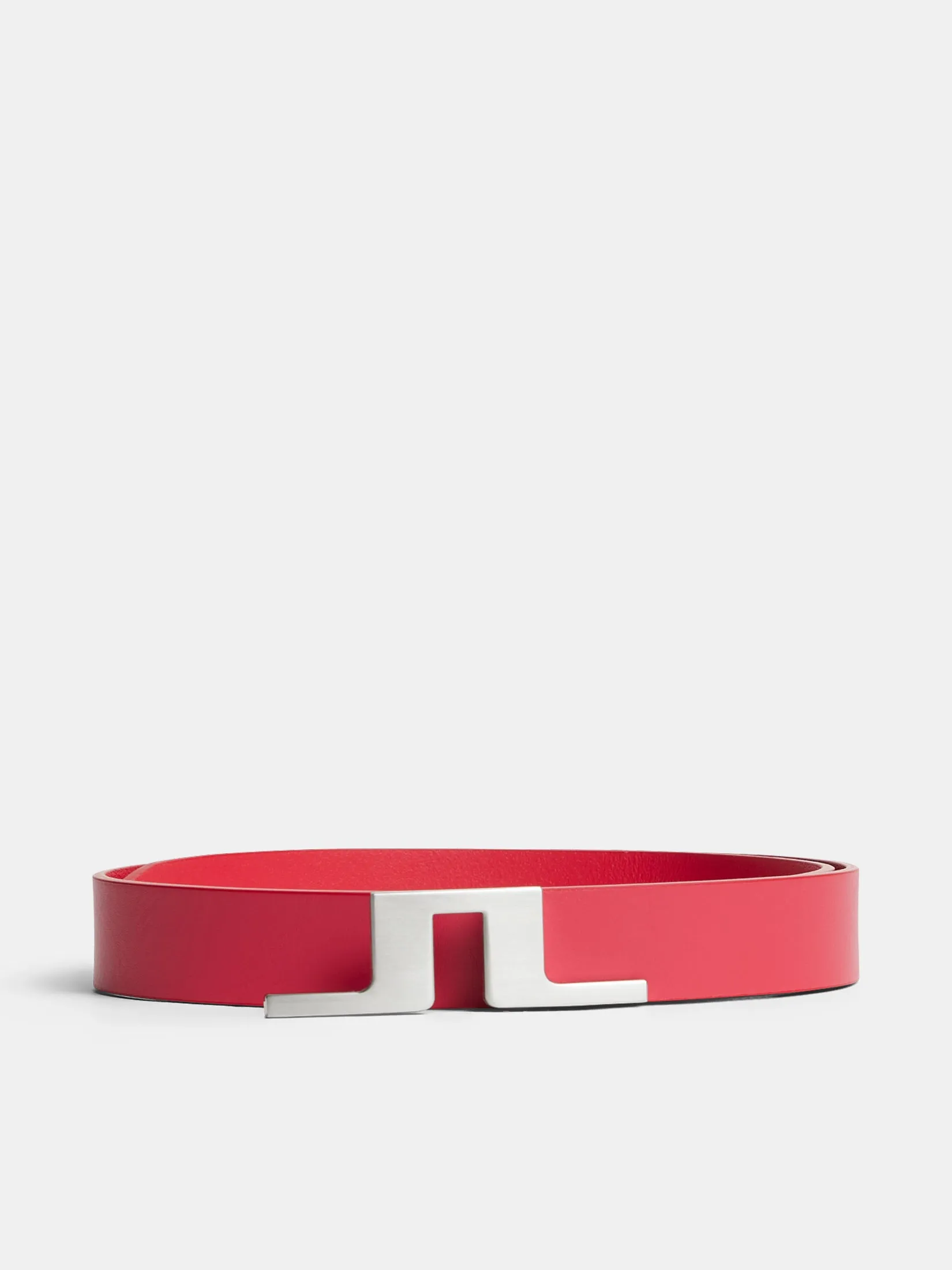 Betsy Leather Belt / Rose Red