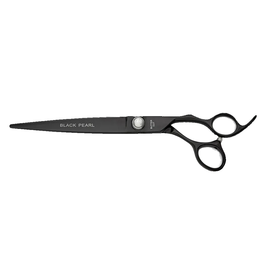 Black Pearl 8.5" Straight Shear by Geib