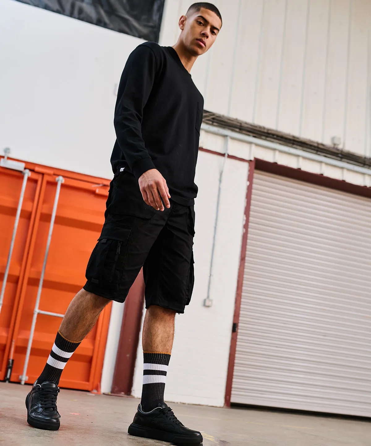 Black - Pro utility shorts