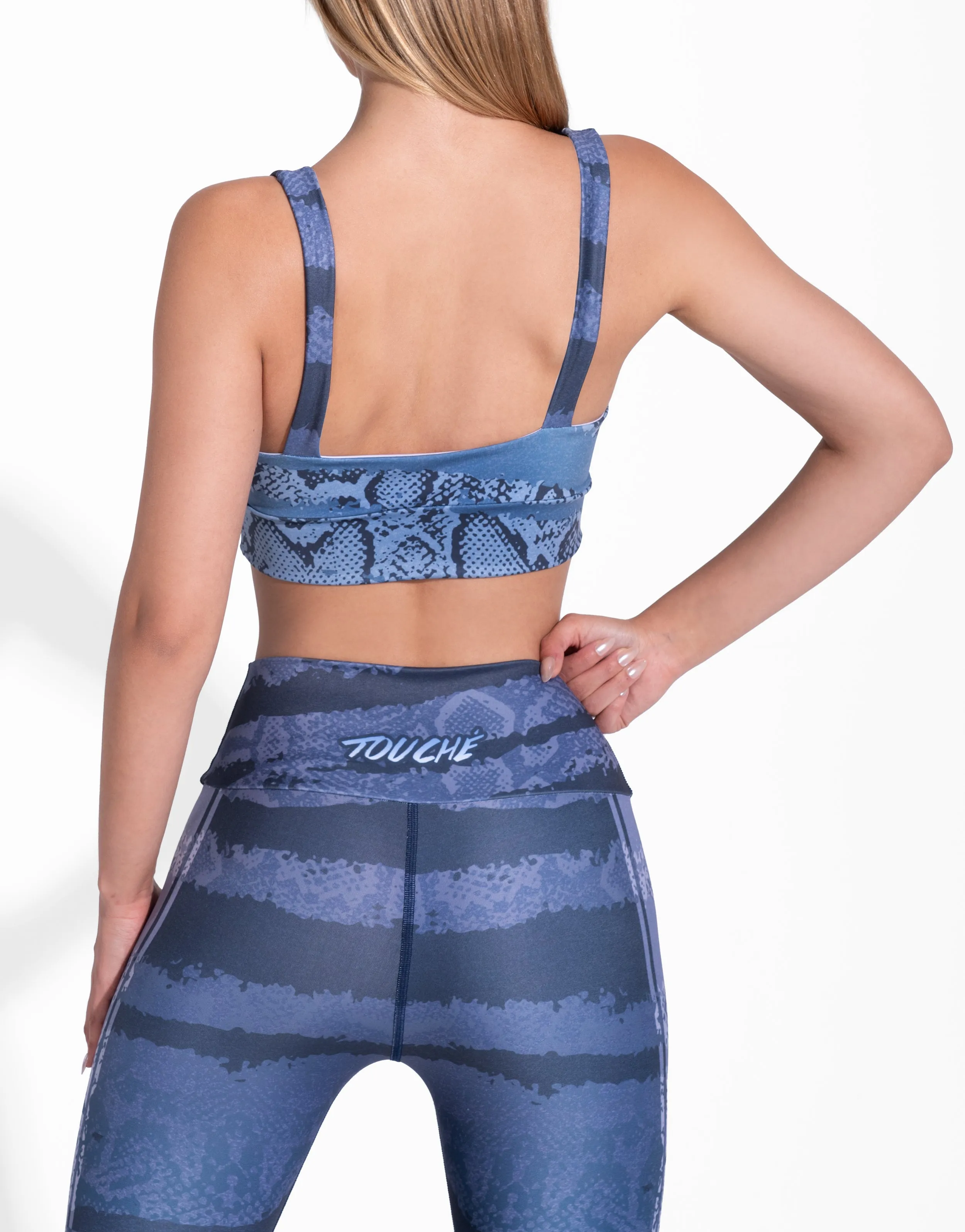 BLUE SNAKE TOP