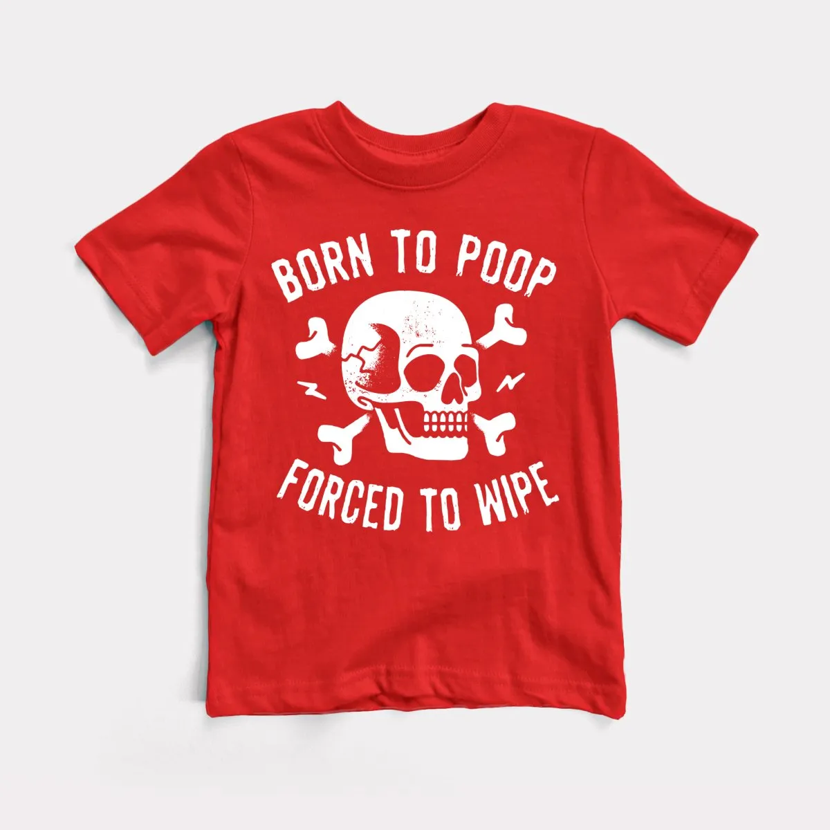 Born To Poop Toddler Tee