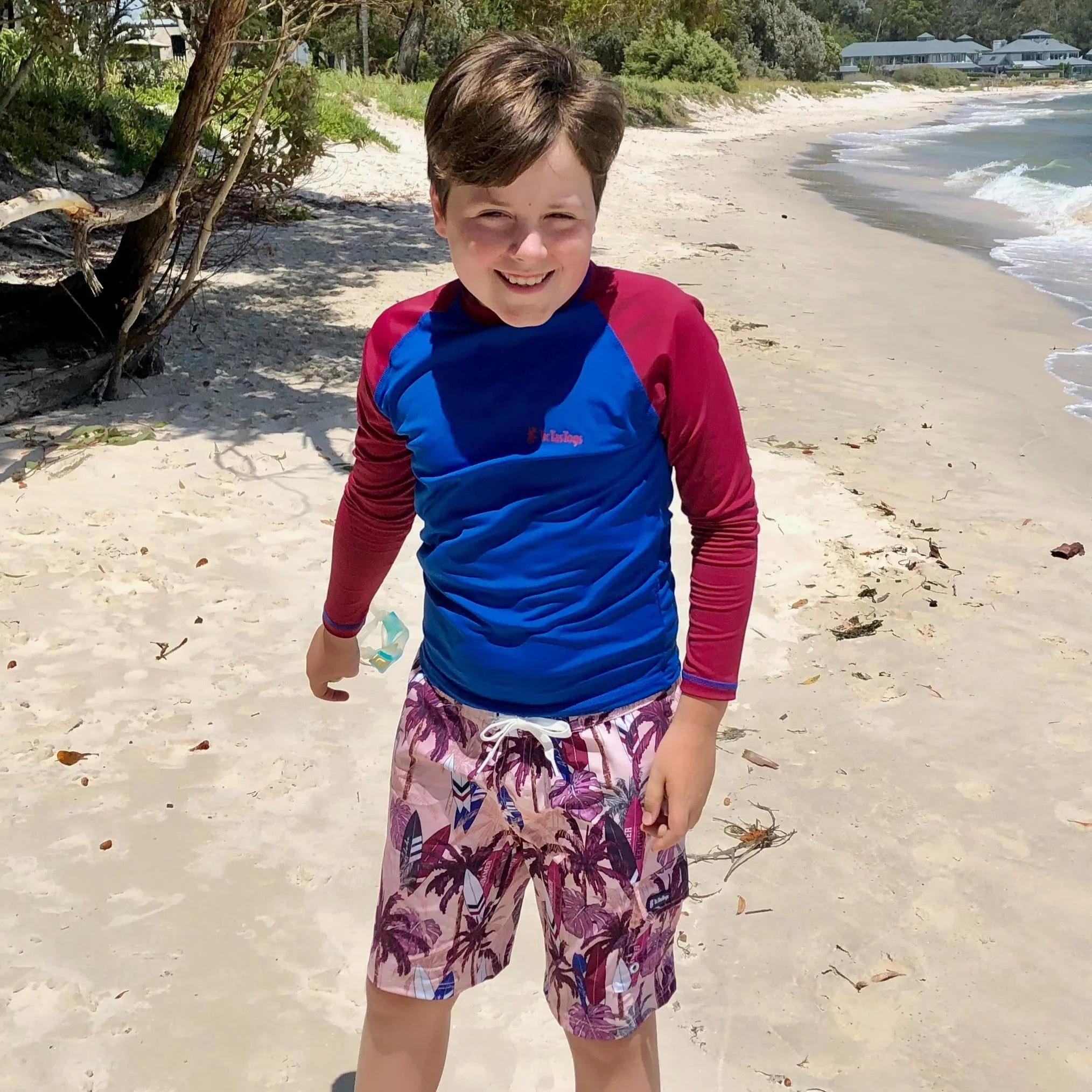 Boys Sunsafe Long Sleeve Rashguard | Surf's Up!