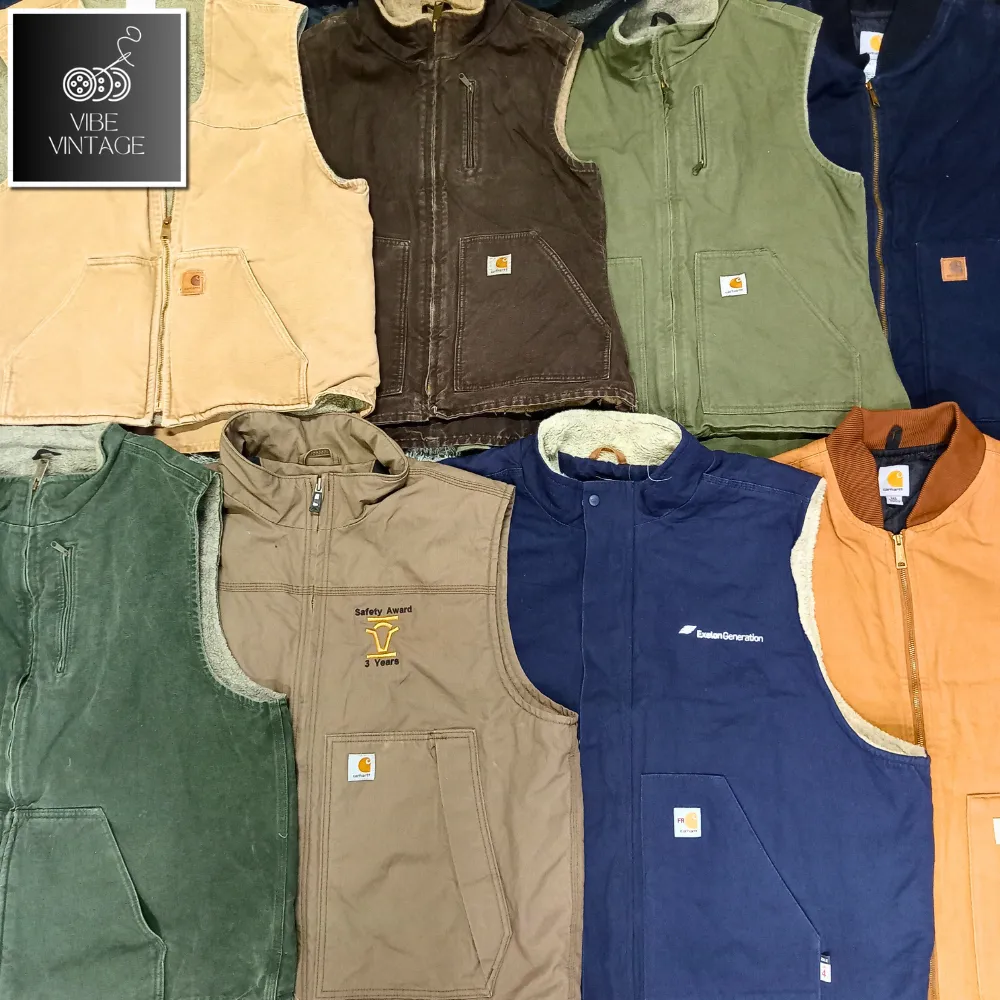 CARHARTT VESTS - 13 PCS