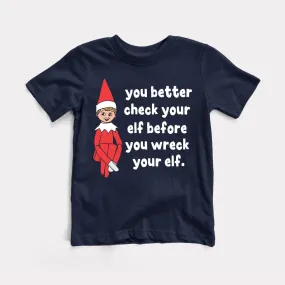 Check Your Elf Toddler Tee