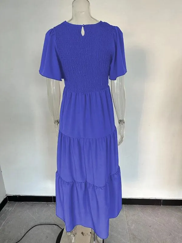 Chic Pleated Summer Dress for Women