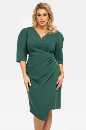 Chic Plus Size Alena Envelope Dress