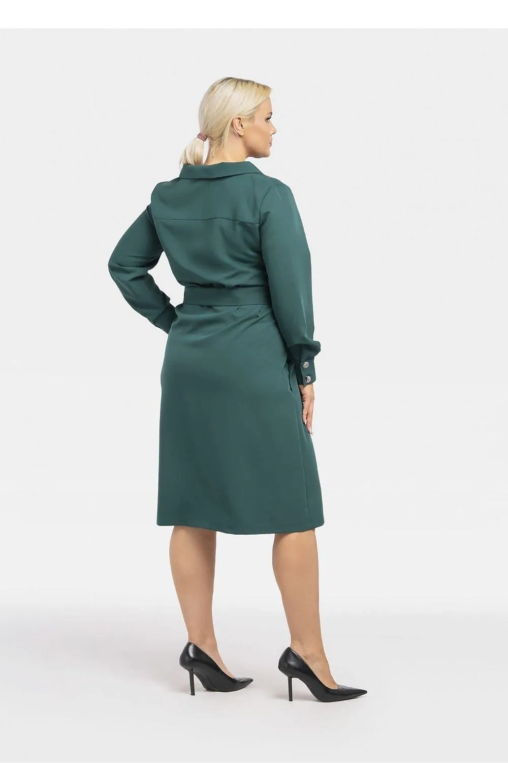 Chic Plus Size Professional Dress - Karko