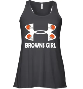 Cleveland Browns Girl Under Armour Football Tank