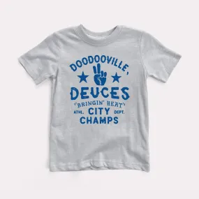 Doodooville Deuces Toddler Tee