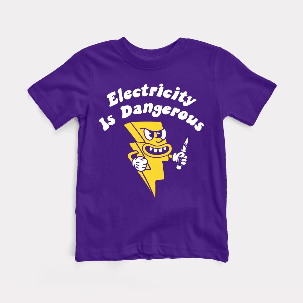 Electricity Is Dangerous Youth Tee