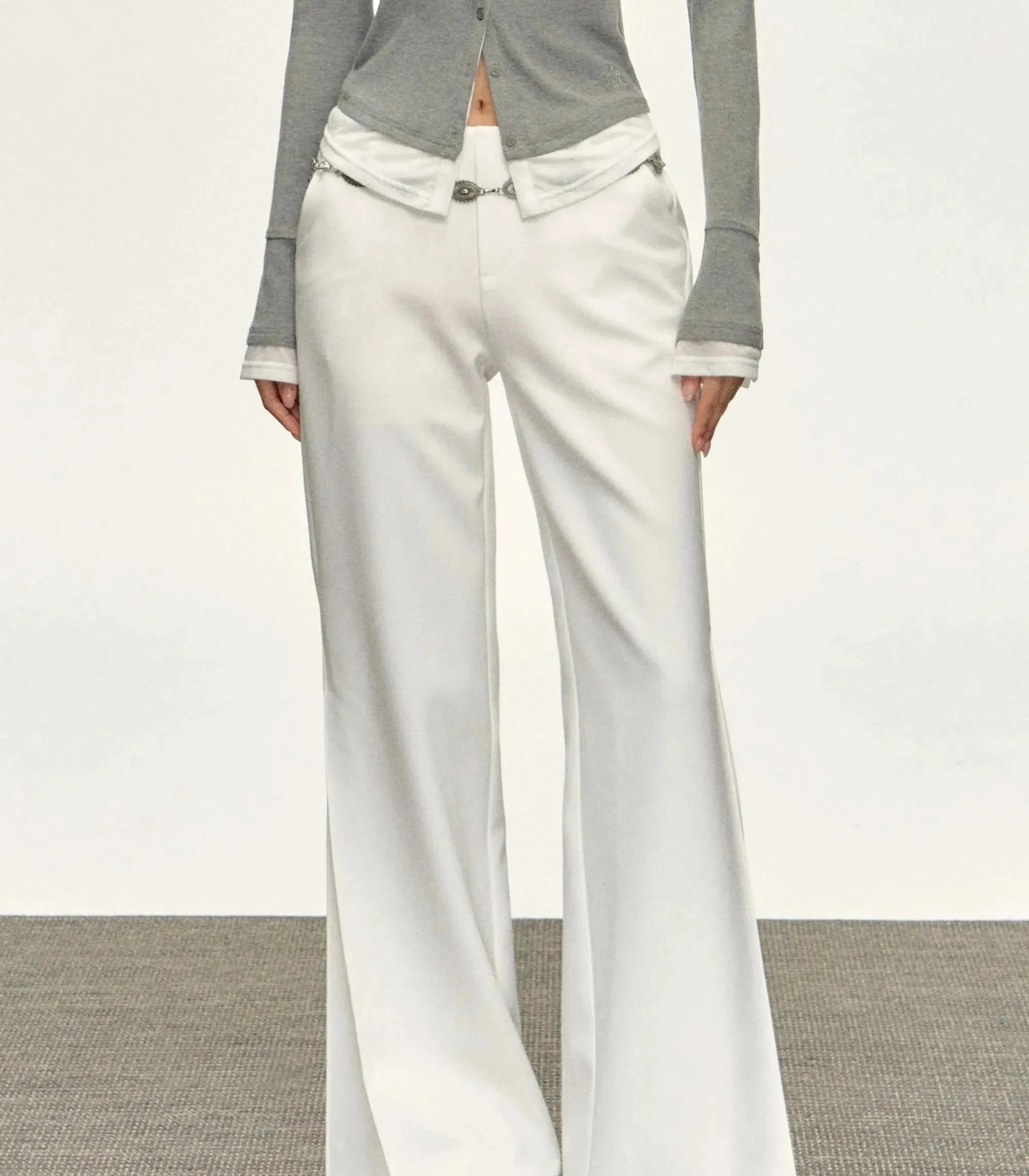 Elegant Casual Wide-Leg Pants