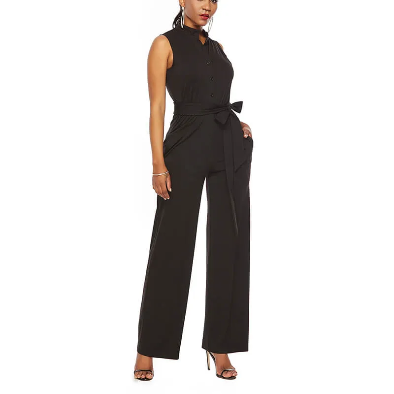 Elegant Wide Leg Jumpsuit