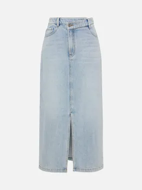 EP YAYING Vintage Style Denim Skirt