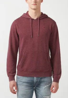 Farman Men’s Hoodie Sweatshirt in Dark Red - BM24171