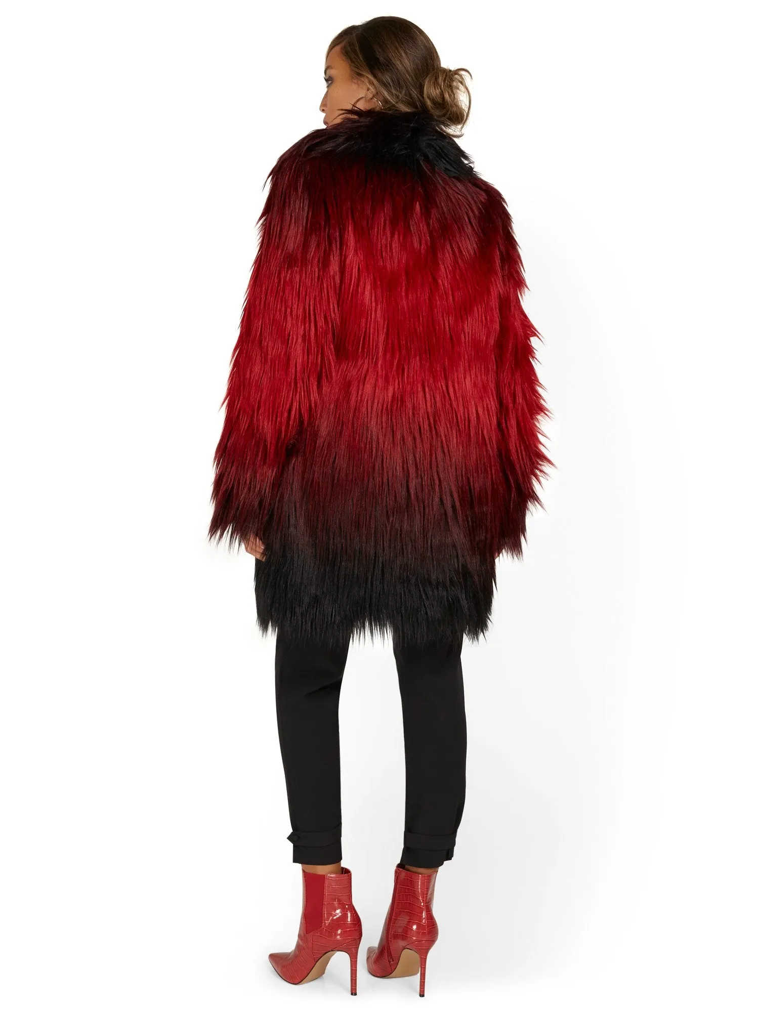 Faux-Fur Ombre Jacket