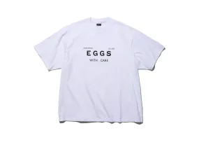 Fresh Service /  FS PRINTED TEE ”EGGS”-BLACK PRINT