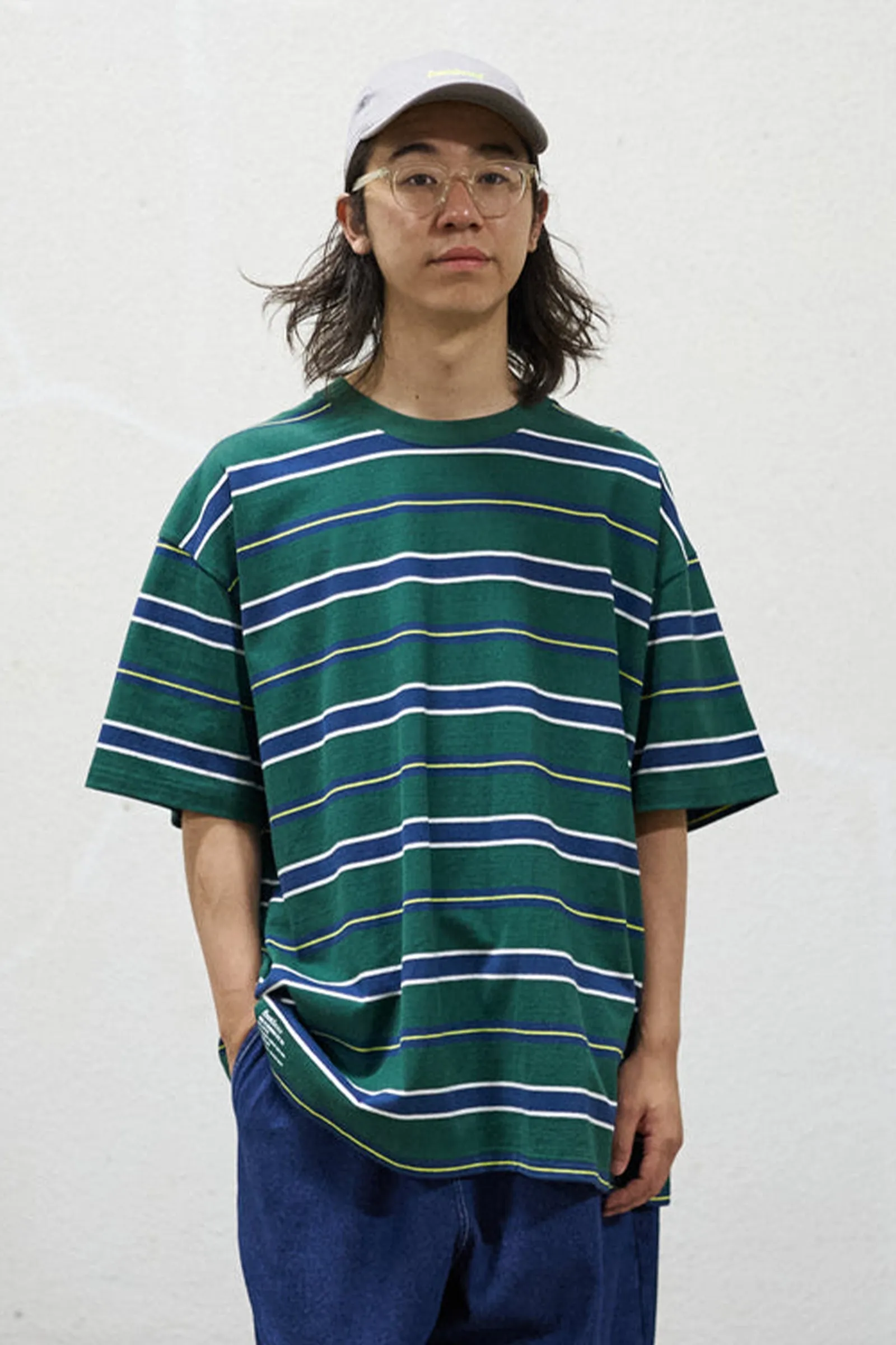 Fresh Service /  MULTI BORDER S/S TEE