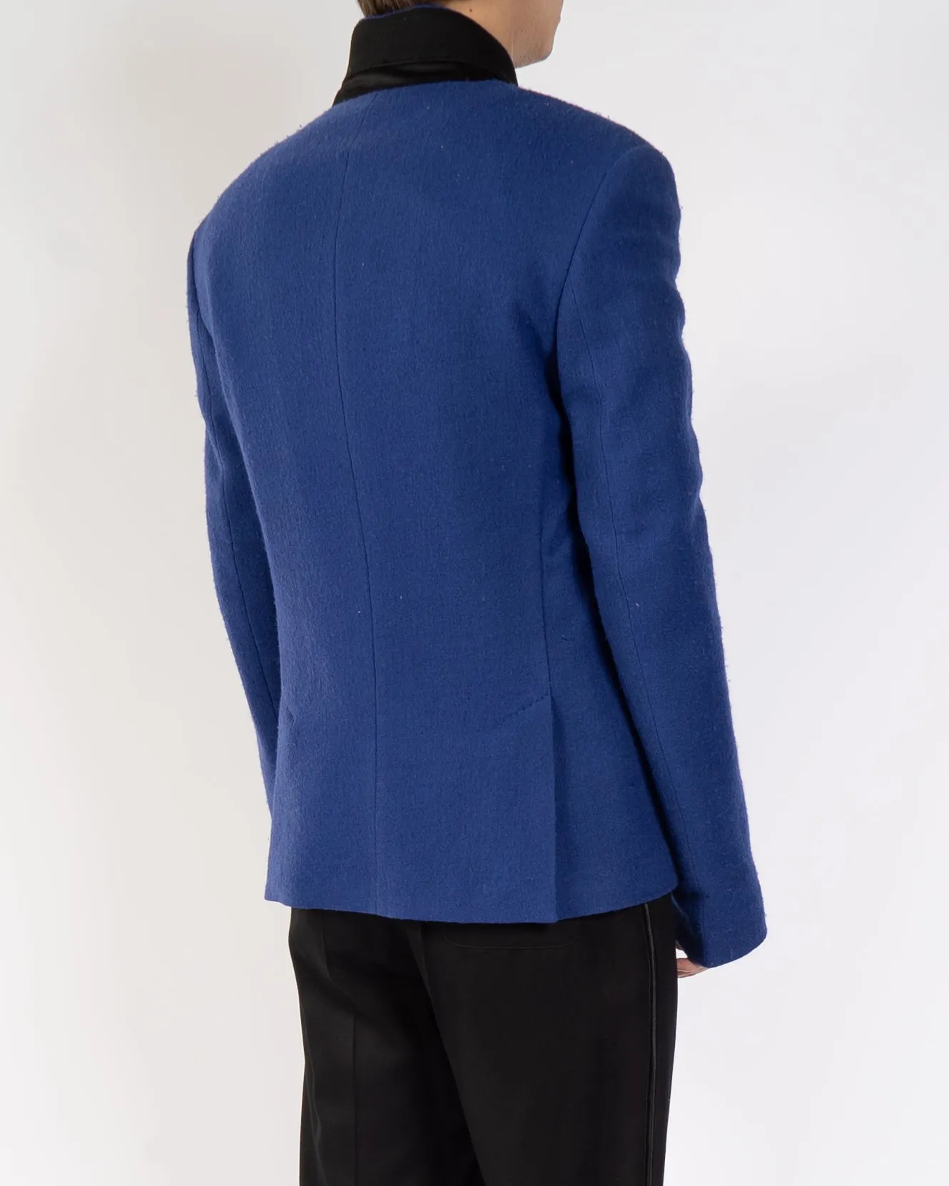 FW19 Blue Wool Officier Blazer