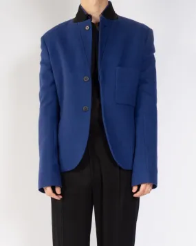 FW19 Blue Wool Officier Blazer