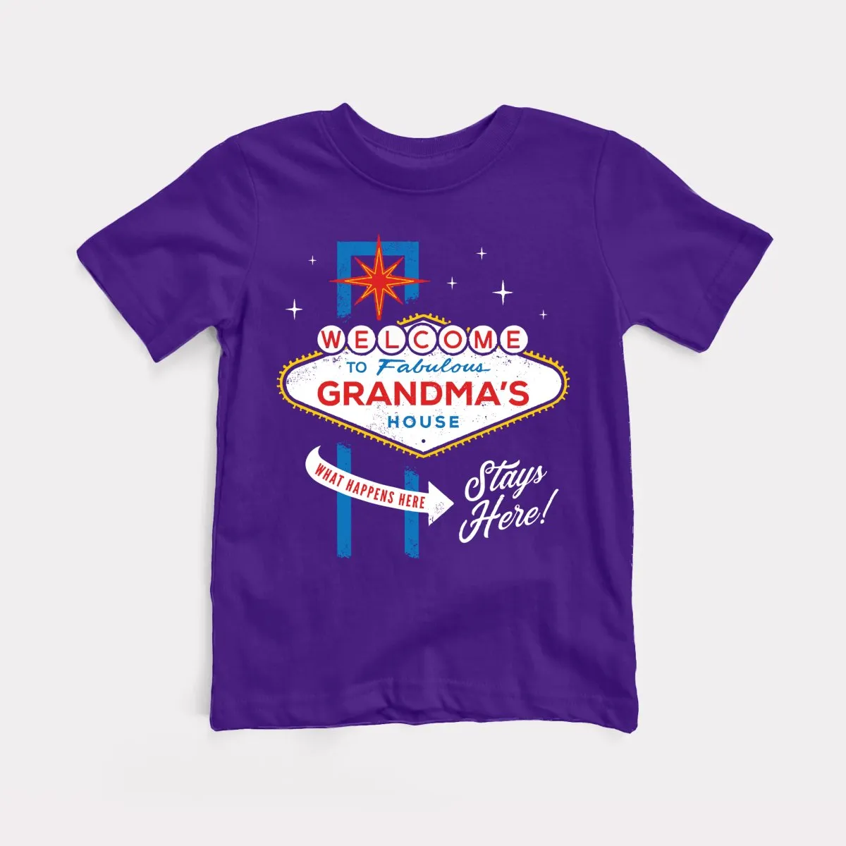 Grandma's Vegas Sign Youth Tee