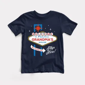 Grandma's Vegas Sign Youth Tee