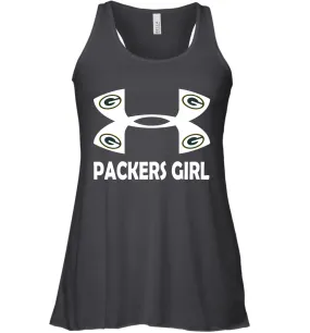 Green Bay Packers Girl Under Armour Football Tank