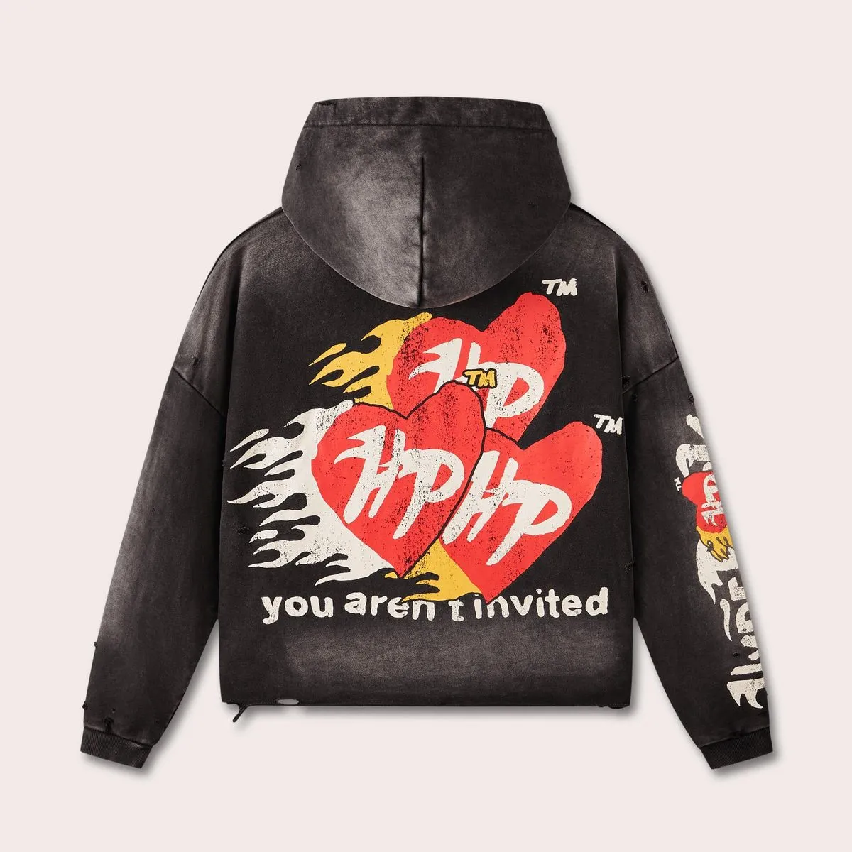 Hyde Park Easy Does It Hoodie (Black/Red)