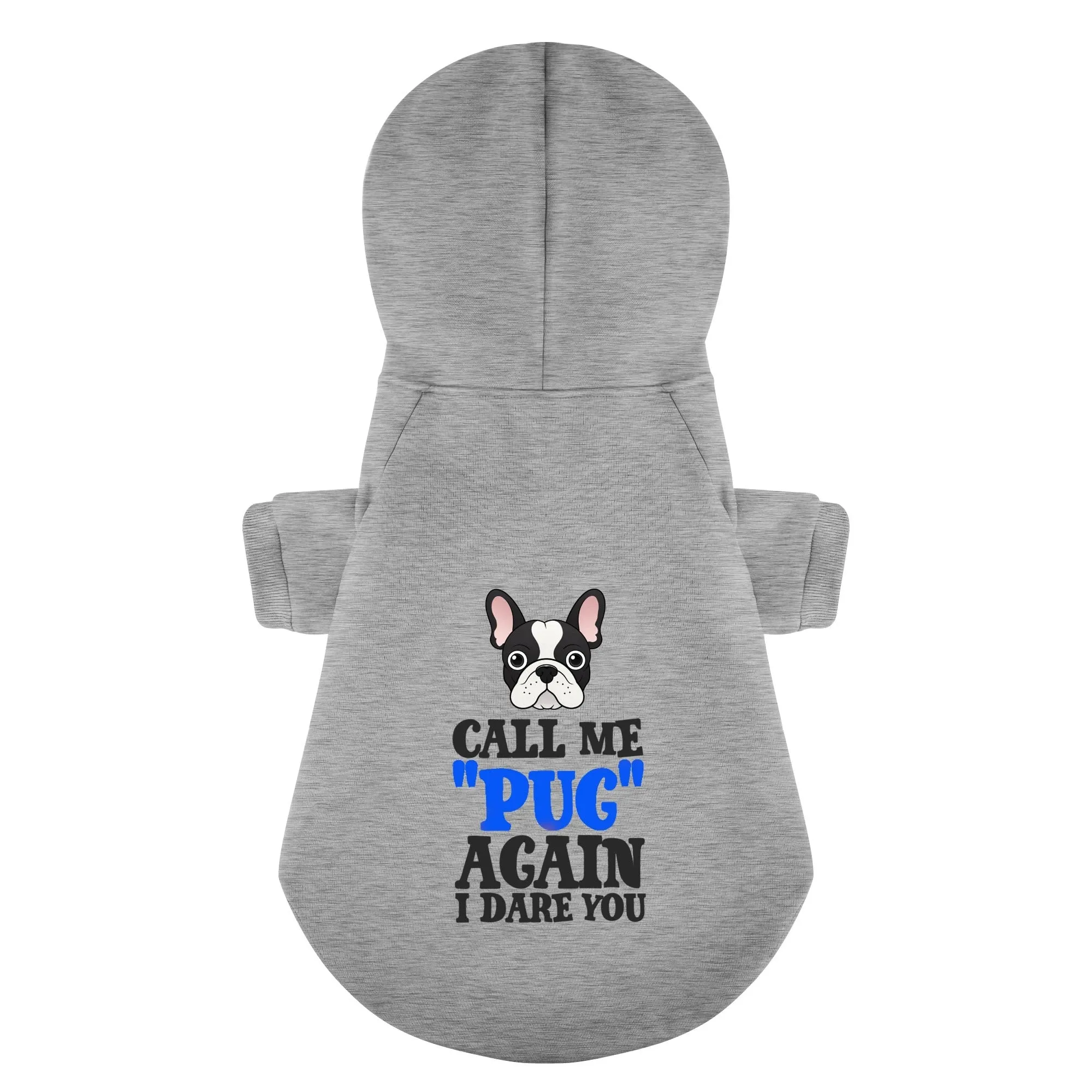 I Dare You - Personalized French Bulldog Hoodies with Funny Quotes – Stylish, Cozy, and Premium 100% Cotton