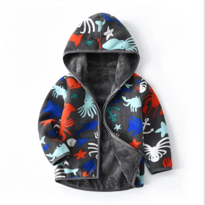 JUMPING METERS Kids Reversible Hoodie