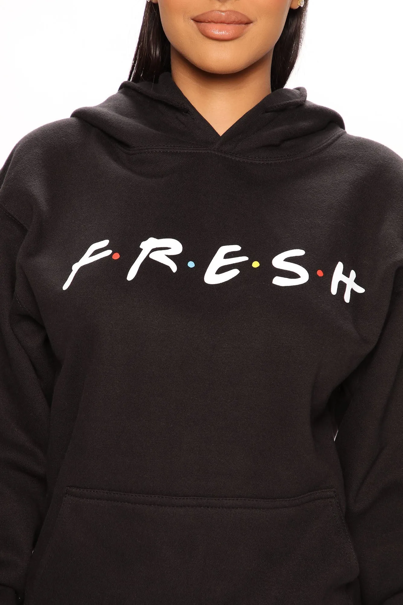 Keepin' It Fresh Hoodie - Black