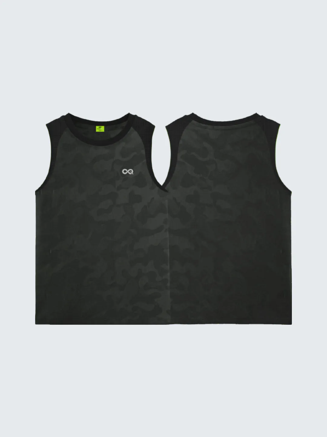 Kid's Active Camouflage Vest - Black