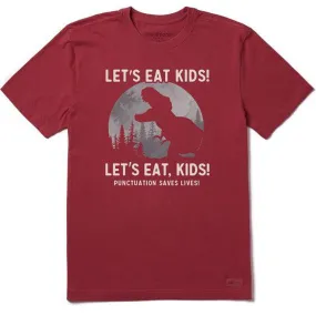 Life is Good Men's Trex Eat Kids Crusher Tee