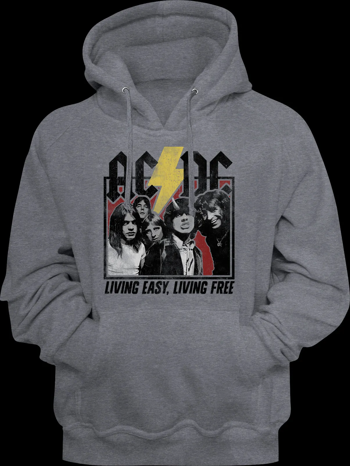 Living Easy Living Free ACDC Hoodie