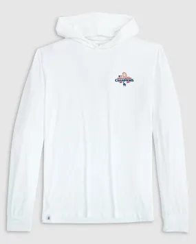 Los Angeles Dodgers Talon Featherweight Performance Hoodie - 2024 World Series Champions Logo