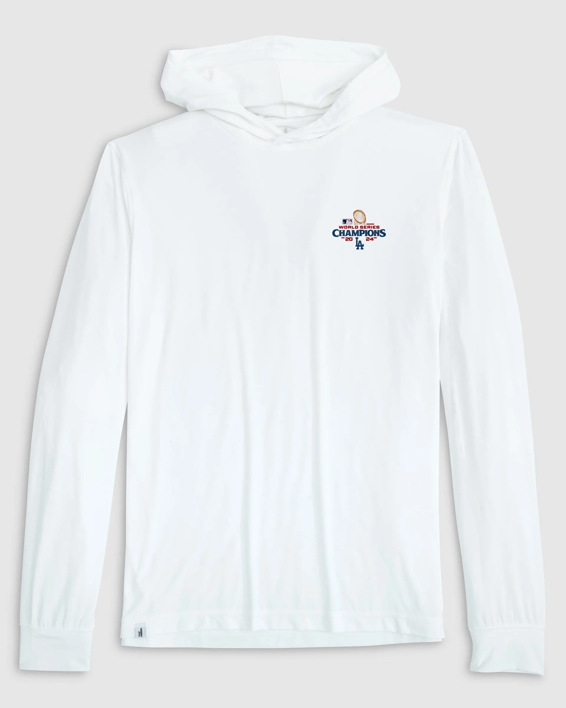 Los Angeles Dodgers Talon Featherweight Performance Hoodie - 2024 World Series Champions Logo