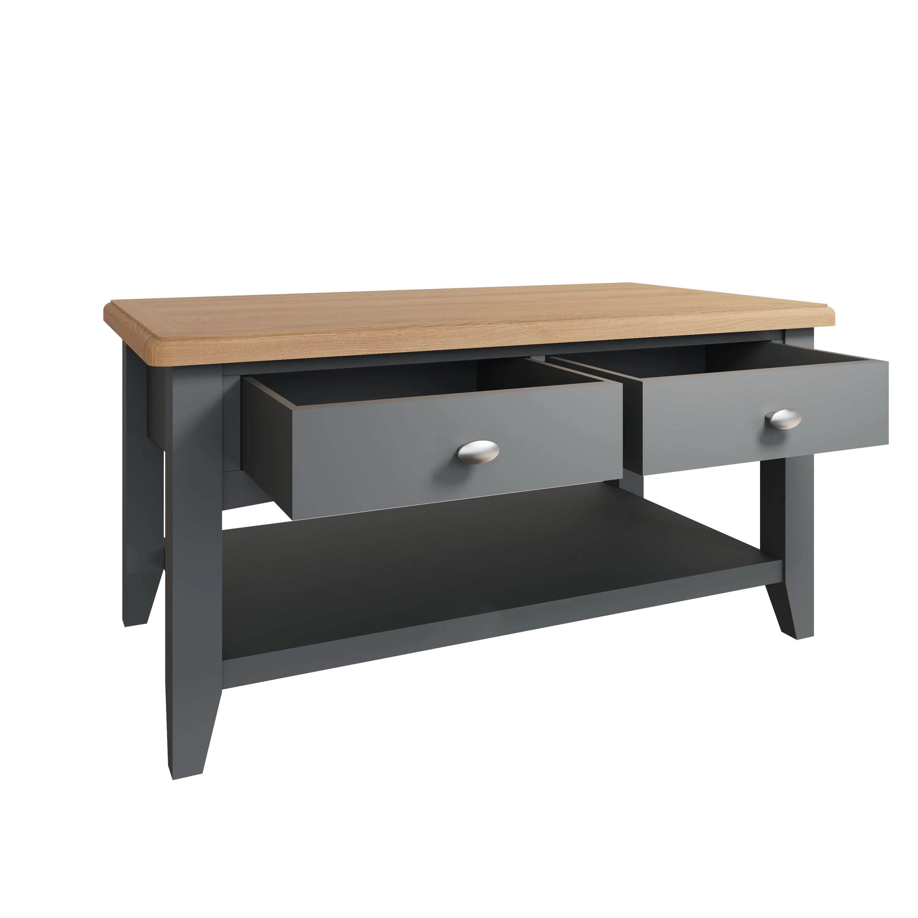 Malmesbury Grey Coffee Table Large 90 x 50 x 45 cm