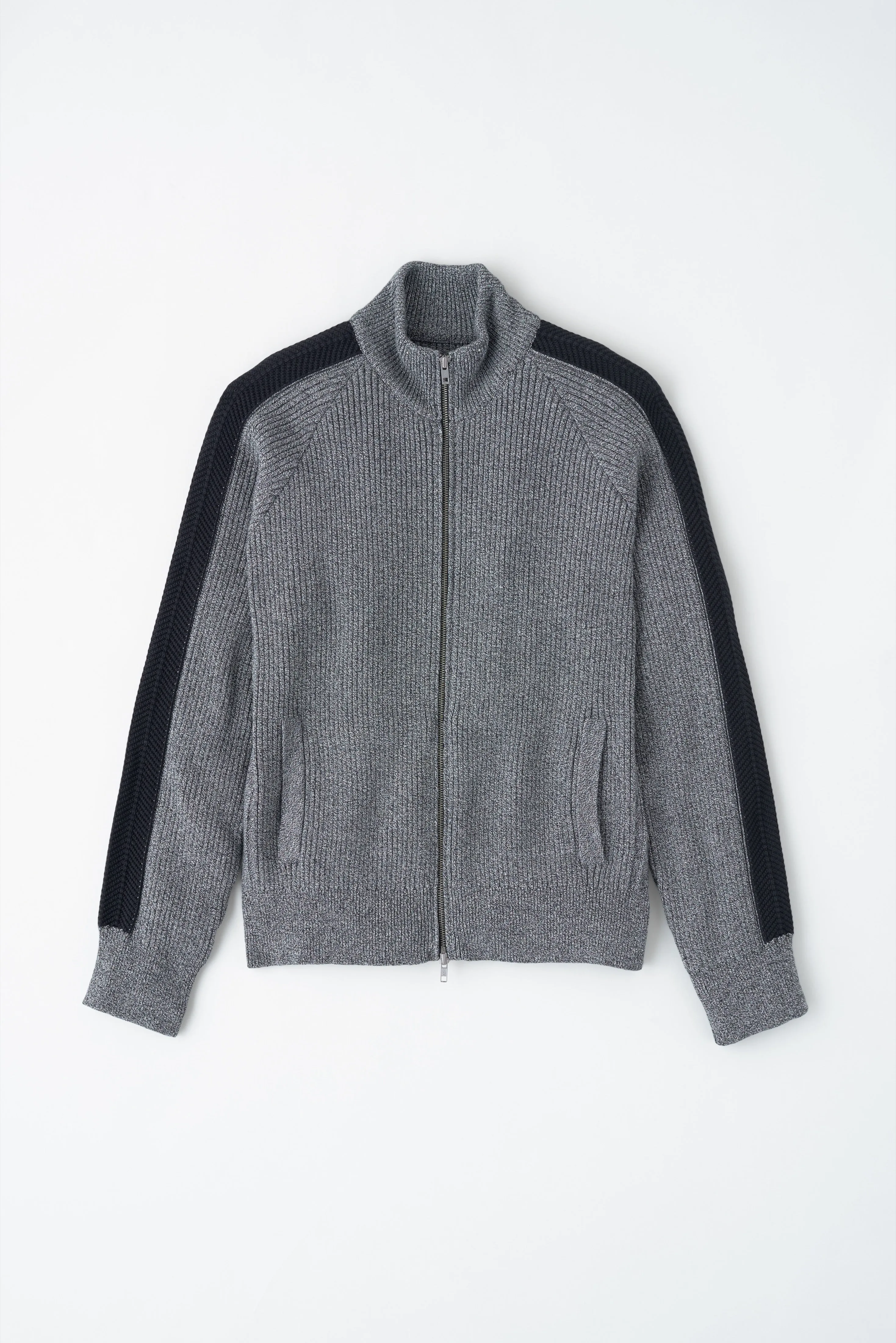 Men's Khorshid Track Jacket in Black Melange