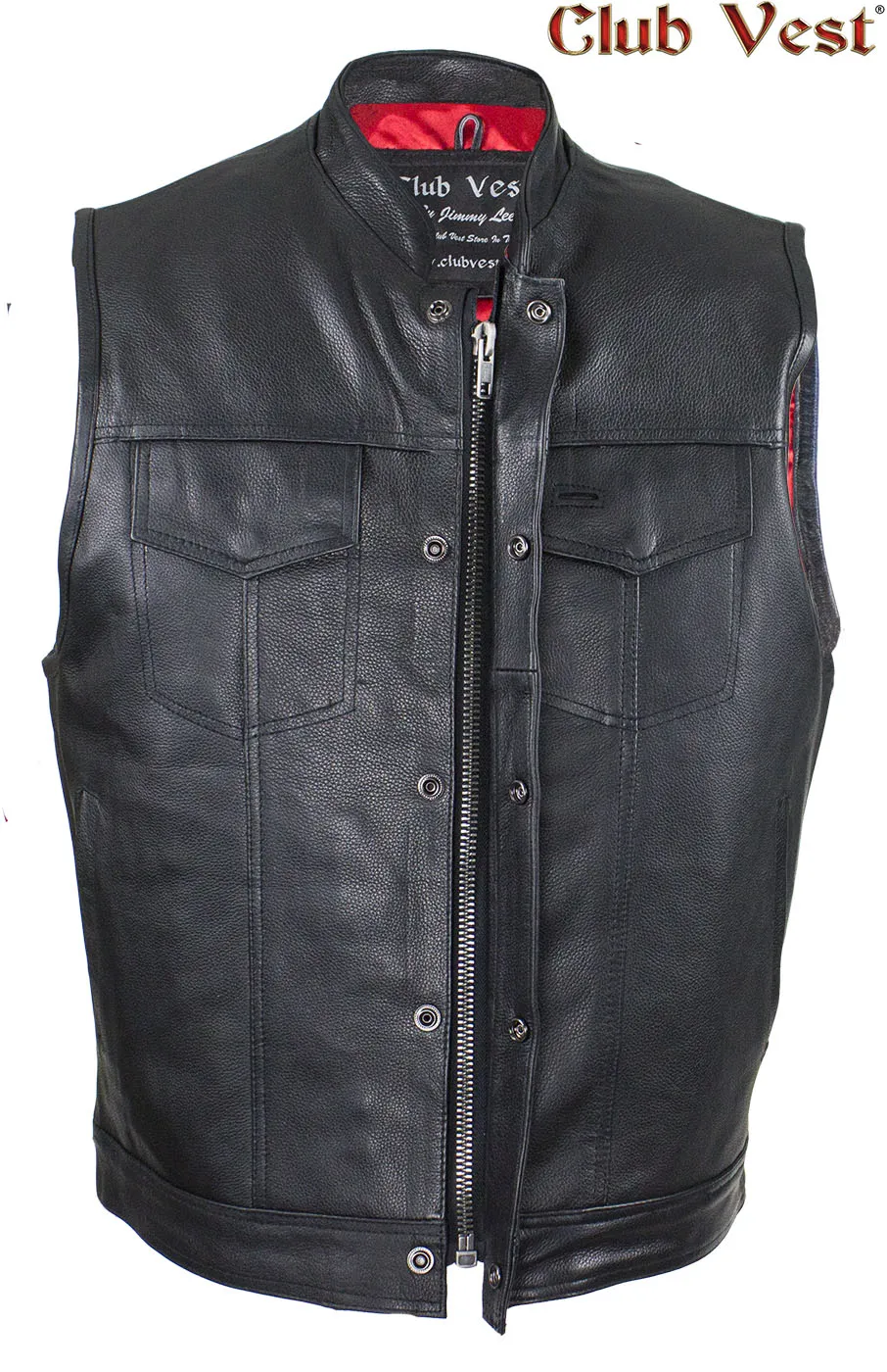 Men's Split Cowhide Gun Pocket Vest by Club Vest®