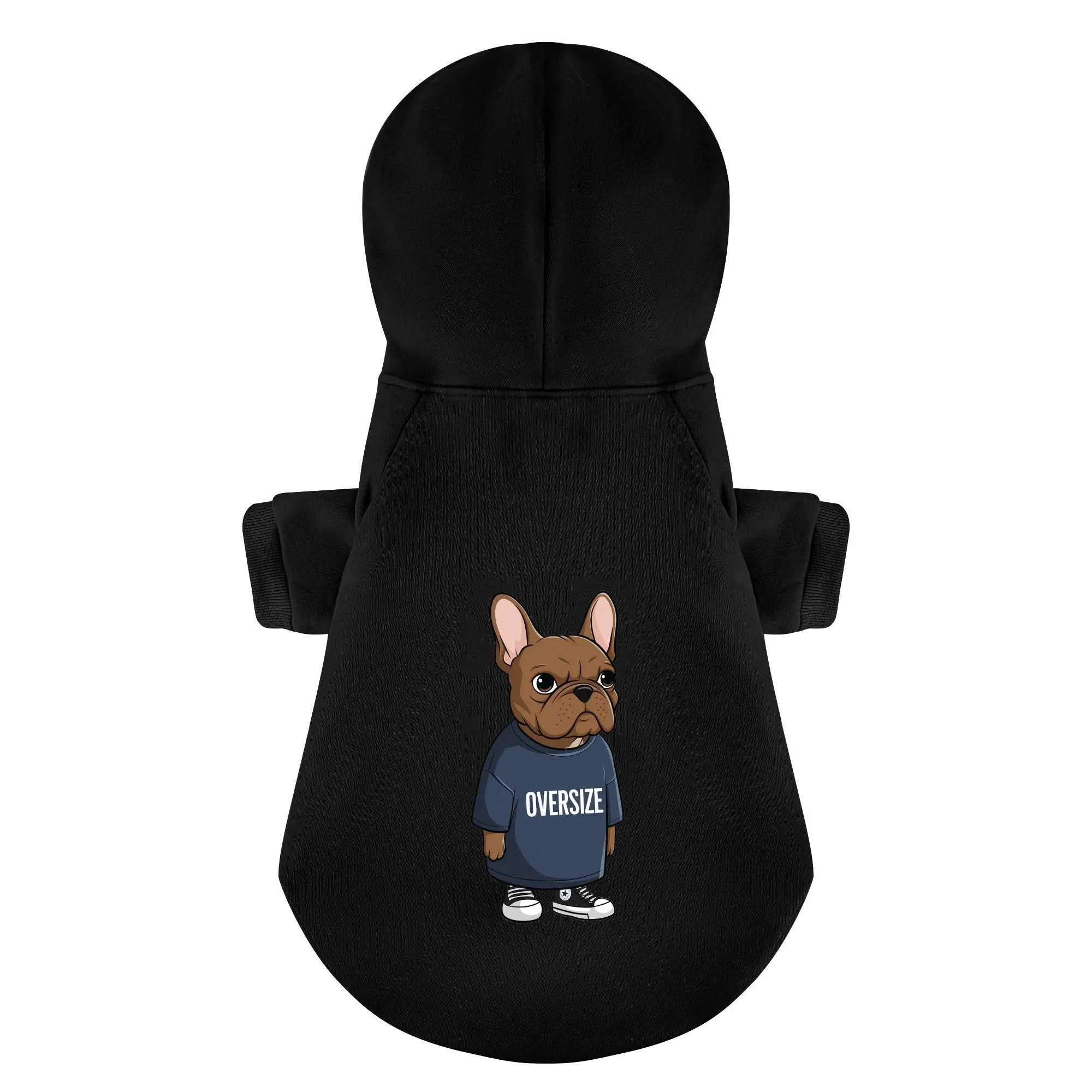 Oversize - Personalized French Bulldog Hoodies with Funny Quotes – Stylish, Cozy, and Premium 100% Cotton