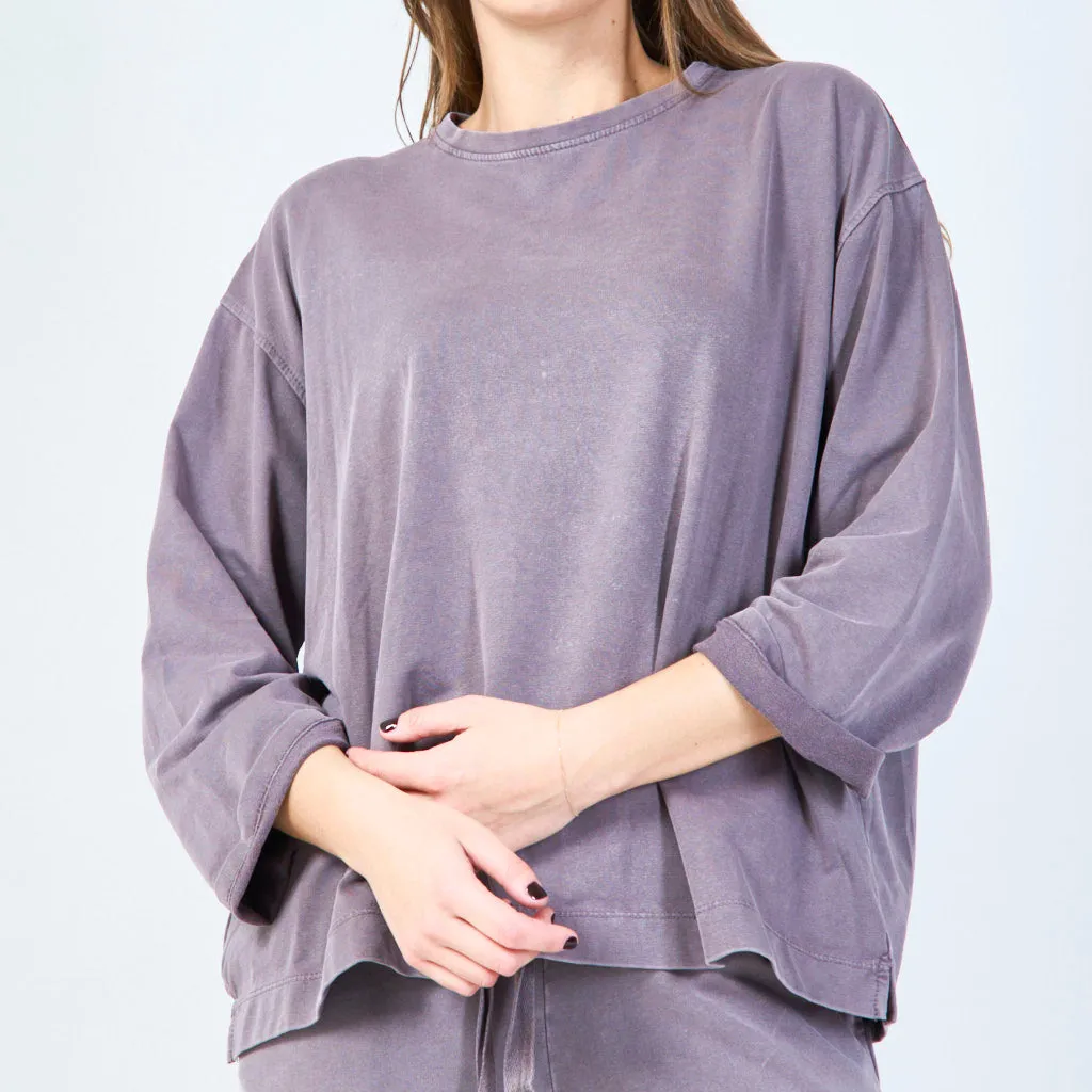 Oversized casual pullover wholesale