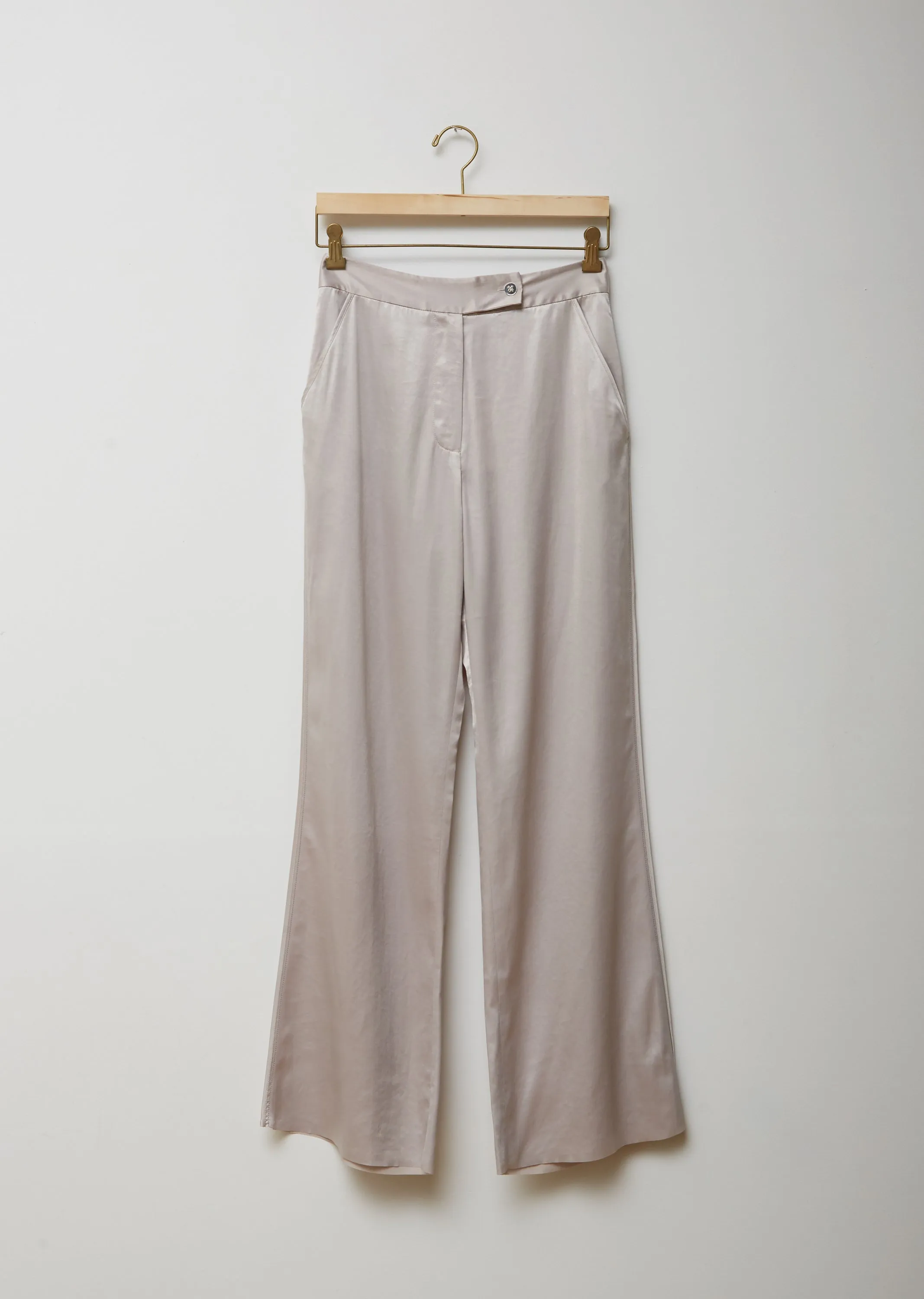 Pamila Fluid Tech Satin Trousers