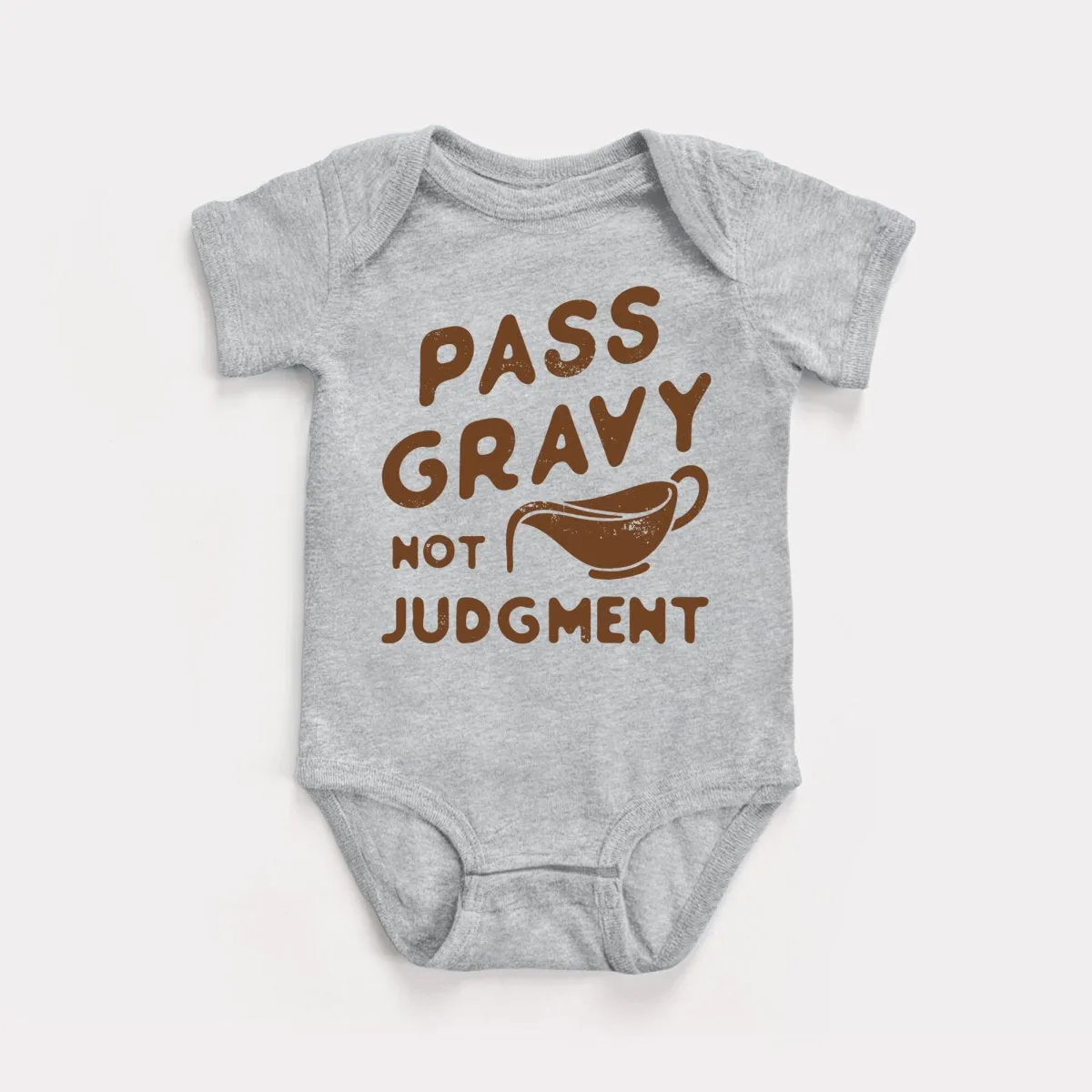 Pass Gravy Not Judgment Baby Bodysuit